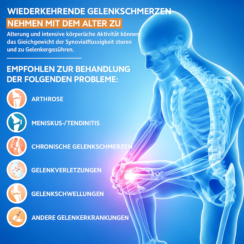 WellVersify™ 4-in-1 Kniemassagegerät – Natürliche Linderung von Knieschmerzen 