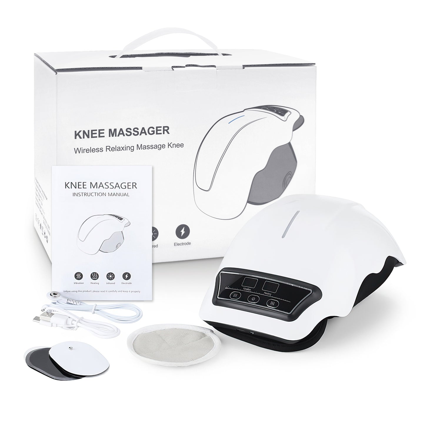WellVersify™ 4-in-1 Kniemassagegerät – Natürliche Linderung von Knieschmerzen 